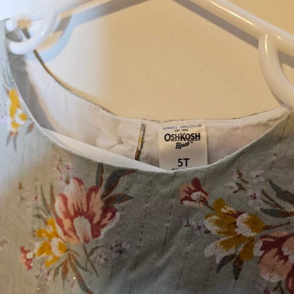 Girls sz 5T Sweatshirt Dress Overall 3 pieces - Picture 10 of 11